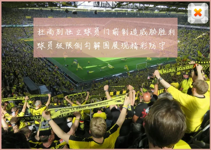 杜尚别独立球员门前制造威胁胜利球员极限倒勾解围展现精彩防守